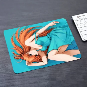 Djevojka podloga Za Miša Anime Mat Igra Tipkovnica podloga za Miša Gaming Laptop Jeftini Deskmat Pribor Za Klavijature Deskpad Evangelion Csgo
