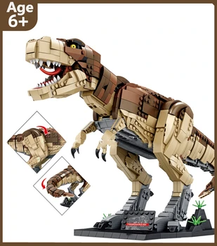 Na RASPOLAGANJU Serija dinosaura Svijeta jurske T. Rex Rampag Kompatibilne 75936 40000 Gradivni Blokovi Лепинблок Cigle Igračke Лепинблоки