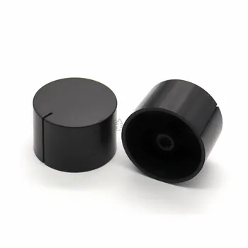 38 * 25 mm, crni plastični držač cvjetni nositi 6 mm ručka za regulaciju potenciometra poklopac prekidača glasnoće poklopac