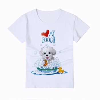 Zabavna pas Božić sob sa po cijeloj površini dječje majica za kućne ljubimce Pas Cool dječje majice kratkih rukava Boem dječak djevojčica t-shirt majica Y6-21