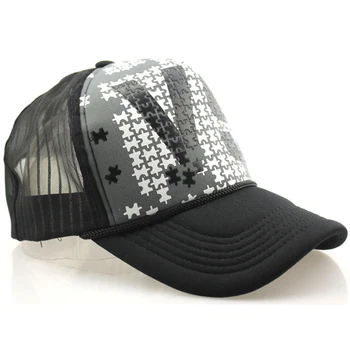 2020 Nova topla muška kapu Funky korejski šešir s буквенным ispis i ispis Hip-hop Kape Ljetnim mrežaste sunčane kape za žene Snapback Cap