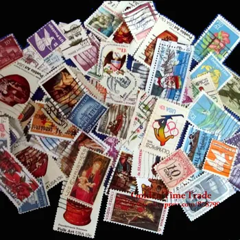 100 kom./lot je Sve drugačije, SAD rabljene poštanske marke u dobrom stanju sa poštanskim znak za prikupljanje kupiti poštanske marke na Internetu