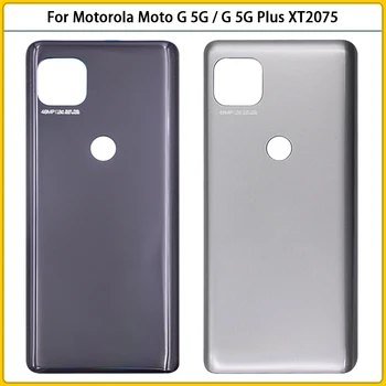 10 Kom. Za Motorola Moto G 5 g / G 5 G Plus XT2075 XT2075-2 Stražnji Plastični Poklopac Pretinca za baterije Telo Stražnja Vrata Ljepilo Zamijeniti