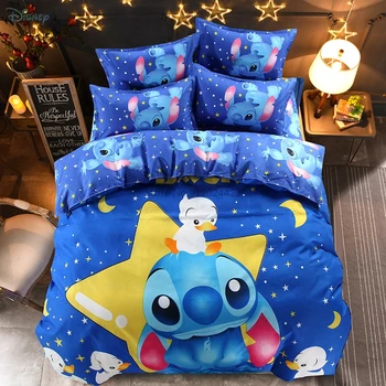 Disney Plava Igla Komplet posteljinu Za djecu Dijete Mickey Mouse Minnie Mouse Winnie Pooh je Lik Deka Krevetu Jastučnicu