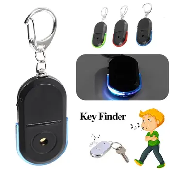 Prijenosni Seeker Ključeva Za Starije osobe Anti-Izgubio Pronalaženje Ključeva Alarm Bežični Koristan Zvuk Zvižduka Led Privezak za ključeve