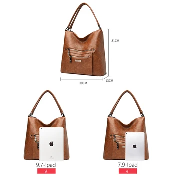 Kvalitetne ženske torbe preko ramena od meke kože Višeslojne Klasična torba preko ramena Luksuzna dizajnersku torbu i novčanik