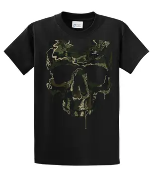 Army Vojna Kamuflaža Lubanju Muška t-shirt Kostur posebna operacija Kratke Svakodnevne харадзюку prilagođene proizvode