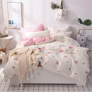 Pamuk Set posteljine za djecu i djevojke set posteljine Twin Queen King size krevetu/komplet posteljine, deka skup jastuk pokriva 40