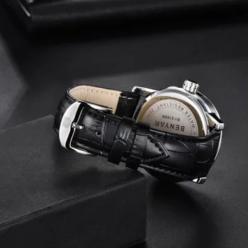 2021 Modni brand BENYAR gospodo kvarcni sat s automatskim datum vodootporan sportski sat muške poslovne satovi za muškarce luksuzni novi