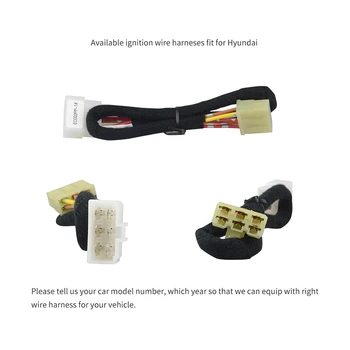 EASYGUARD Plug & Play CAN BUS Pogodan za Sonata 2013-2020 Tipke za Pokretanje PKE Alarm Automatski Starter Elantra 2016-2019