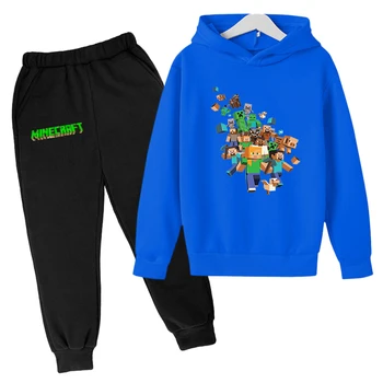 Popularne video igre crtani dječje majica hlače komplet odjeće za dječake i djevojčice jesensko-zimski dječje casual sportska odjeća