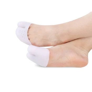 4kom=2 para Silikon Delim Čarapa Separator Na Visokim Potpeticama, sa istakao mekim oblogama Manikura Balet cipele Pointe Poklopca za pedikuru