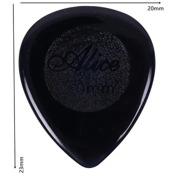 6pcs Alice električna gitara Odabire Male Kratke Akustična Gitara Neurotransmiteri 1/2/3 mm visoko Kvalitetne Akrilne Плектры Pribor Za Gitare