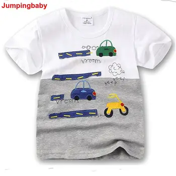 Jumpingbaby 2022 Majica za dječake Auto majica Dječja majica Odjeća Godišnji top Majica Enfant Majice Dječak Кошулка Кошулки Мески