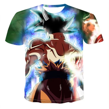2020 Godišnje 3D ispis Moda majica s likom Goku iz novog anime z Frieza Crtić majica xxl -xxxs