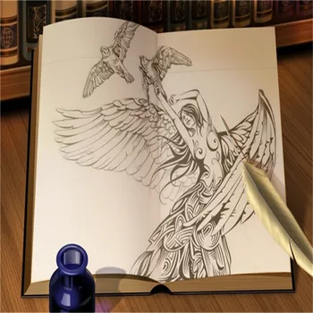 Novi 2021 Art Cvijeće Djevojka Orao Bog Anđeo Transparentno Halloween Božić Marke DIY Scrapbooking Album za razglednice Obrt Bez markica