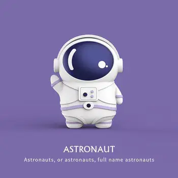 3D Slatka Crtani film Svemirski Astronaut Zaštitna Torbica za slušalice za Airpods Pro Sjedalo Silikonska Poklopac Slušalice za Airpods 1 2 Funda Capa