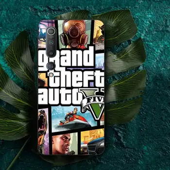 Torbica za telefon RuiCaiCa Grand Theft Auto, GTA za RedMi note 7 8 9 6 5 4 X X X X X pro 8T 5A