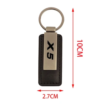 Novi kožni metalni privezak za ključeve vozila privjesak za ključeve vozila za BMW serije 1 2 3 4 5 6 7 8 serija i3 i8 ix3 X1 X2 X3 X4 X5 X6 auto oprema