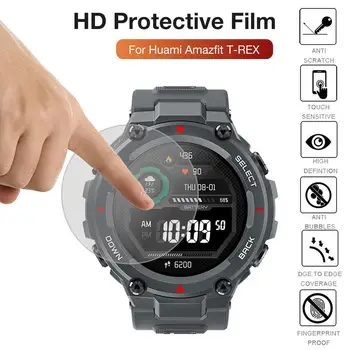 Zaštitni sloj od kaljenog stakla TPU HD Za pametne sati Xiao Mi Huami Amazfit T-Rex Smart Watch Zaštitna folija za ekran Pribor Vruće