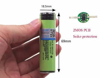 Novi originalni Zaštićeni 18650 NCR18650B litij-ionska baterija 3,7 v s tiskanom pločicom 3400 mah Za korištenje baterije svjetiljke