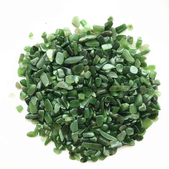 5-7 mm Prirodni Zeleni Jaspis Žad Kamen Polirani Reiki Čakra Healing Prirodni Kristali Kristali Kvarca 50 g