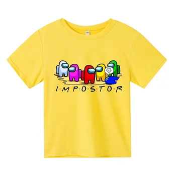 Dječje Nova igra Među nama t-Shirt Dječji za dječake Dječak Djevojčica Dječje pamučne majice za Djecu Dječje Majice s crtani odjeće