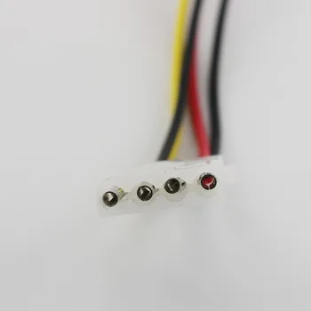 1pc 50 cm/1,5 ft IDE 4-PINSKI Molex Konektor za spajanje Napajanja na LP4 Ženski Konektor Adapter Produžni Kabel