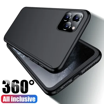 360 Potpuna pokrivenost šok-dokaz torbica za Iphone 11 Pro XS Max Torbica za Iphone 7 8 6 6 S Plus 5 5S SE 2020 X XR sa zaštitnim ekrana