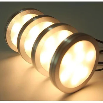 Besplatna Dostava 2,5 W LED Lampa Za Kabinet 12 Polica Stalak Svjetiljka Za Kuhinjski Ormar Izlog Pak svjetlo Ormar Noći Counter Rasvjeta